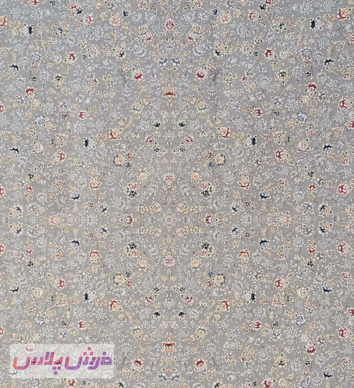 فرش 1500 شانه نقشه افشان گلوریا زمینه الماسی
