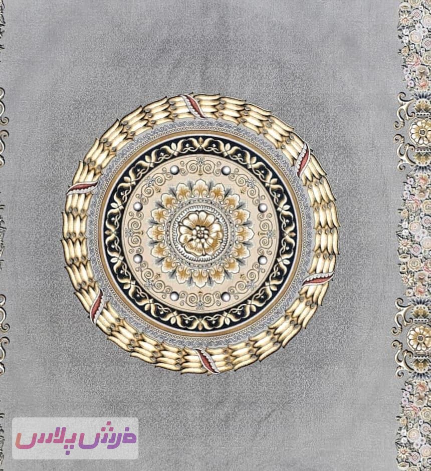 فرش 1500 شانه نقشه آرامیس زمینه الماسی