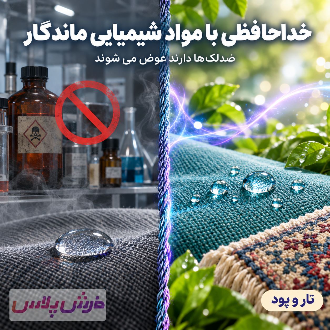 خداحافظی با «مواد شیمیایی ماندگار» 🚫🧪 ضدلک‌ها دارند عوض می‌شوند