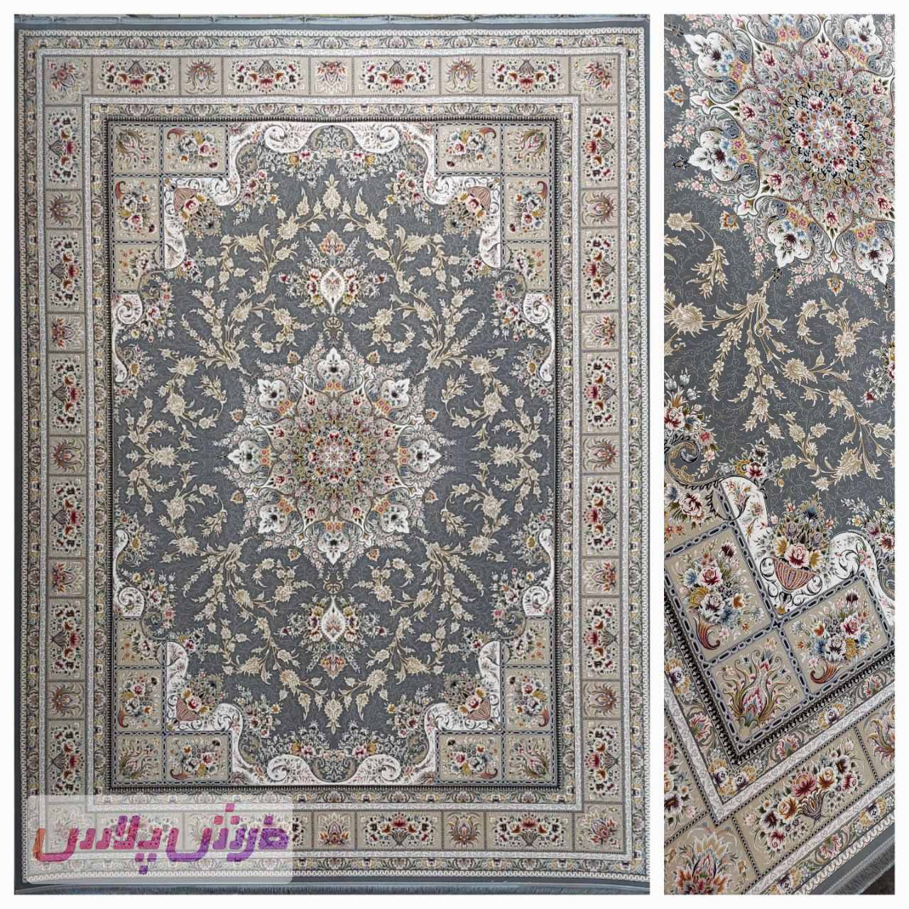 فرش 1200 شانه برجسته نقشه آسمان زمینه دودی