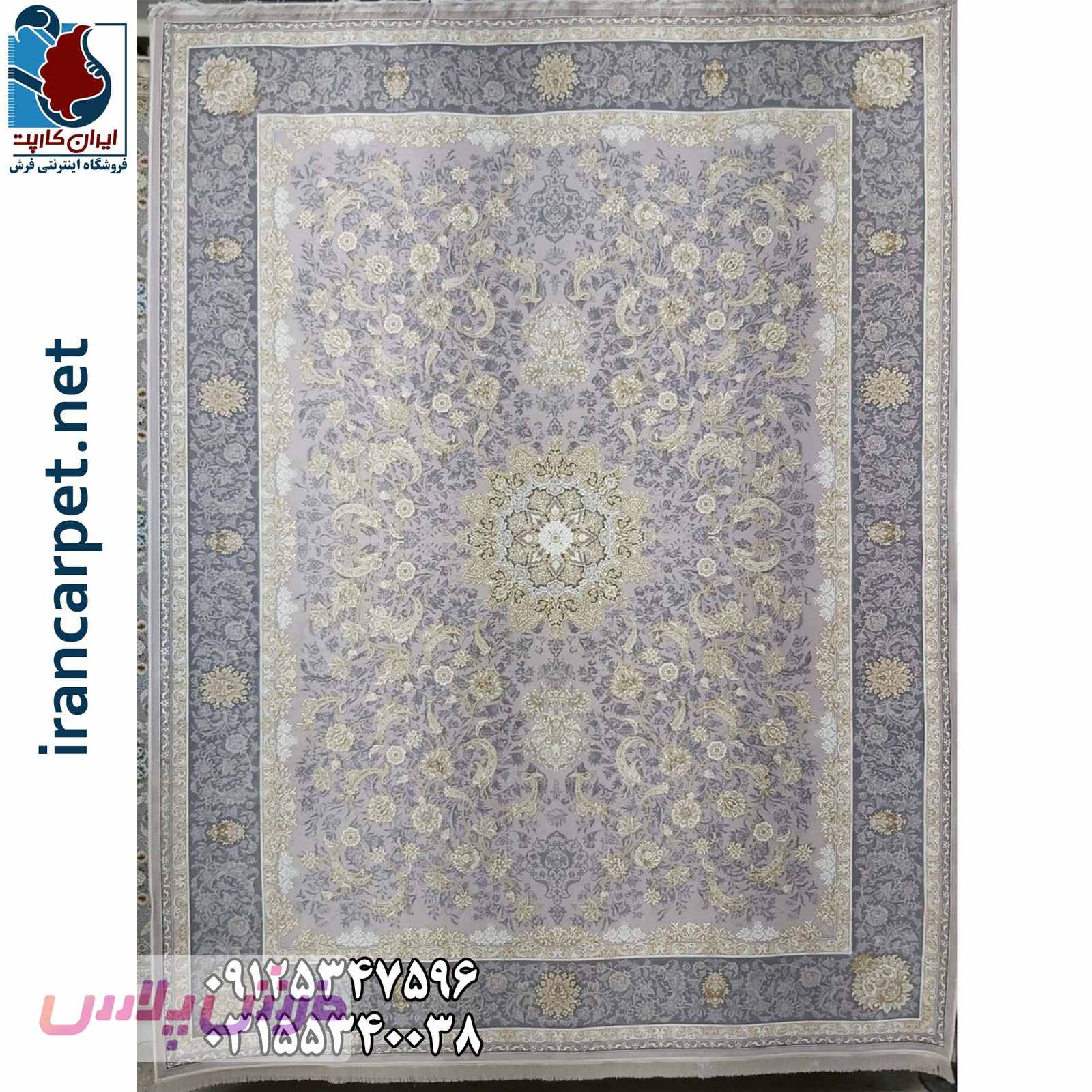 فرش 1200 شانه برجسته نقشه پرستش زمینه یاسی