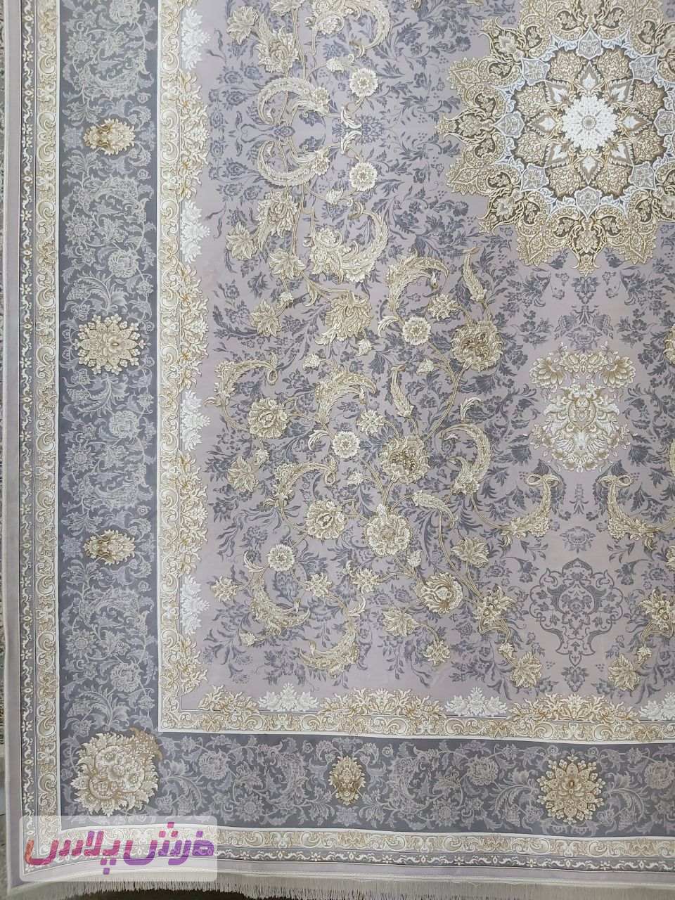 فرش 1200 شانه برجسته نقشه پرستش زمینه یاسی
